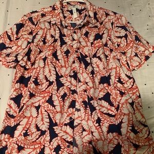 Men’s short sleeve button down